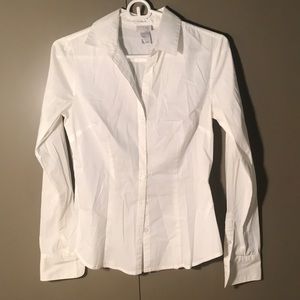 White button down shirt
